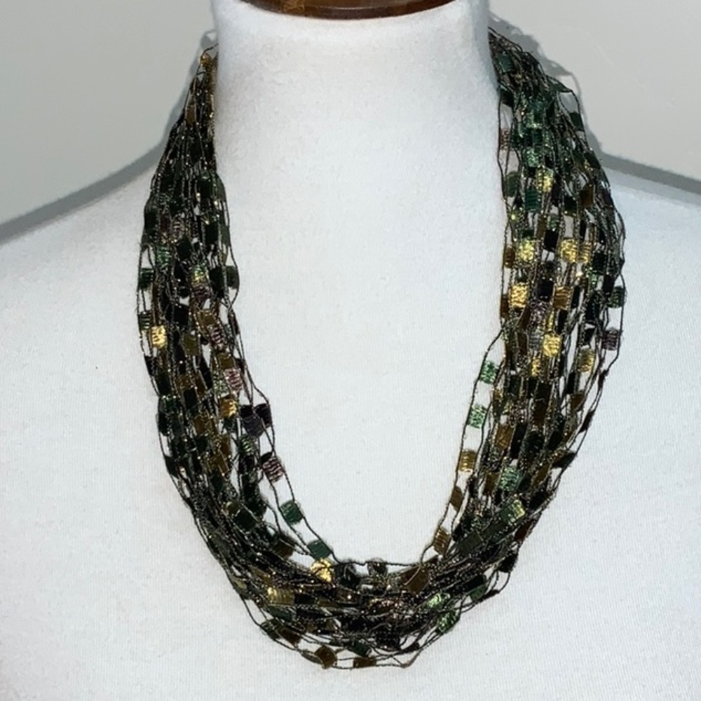 Whisper Handmade Italian Ribbon Necklace